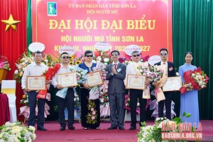 Đại hội đại biểu Hội Người mù tỉnh Sơn La khoá III