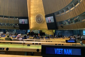Việt Nam được bầu làm Phó Chủ tịch Đại hội đồng Liên hợp quốc khóa 77