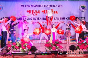 Hội diễn nghệ thuật quần chúng huyện Bắc Yên lần thứ XXII 