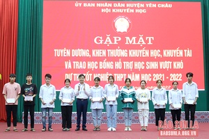 Yên Châu khen thưởng khuyến học, khuyến tài