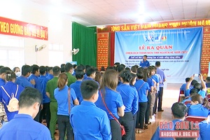 Ra quân Chiến dịch Thanh niên tình nguyện hè năm 2022