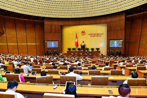 Quốc hội sẽ biểu quyết thông qua 5 dự án luật, 13 dự thảo Nghị quyết