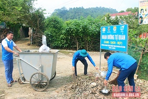 Phù Yên nâng cao tỷ lệ thu gom, xử lý rác thải