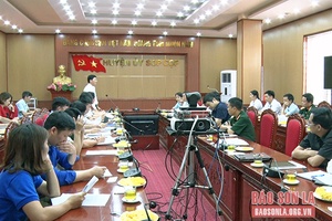 Đoàn công tác của Huyện ủy Điện Biên Đông thăm và làm việc tại huyện Sốp Cộp