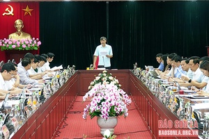 Triển khai thực hiện hiệu quả Kết luận của Thủ tướng Chính phủ tại buổi làm việc với lãnh đạo tỉnh Sơn La