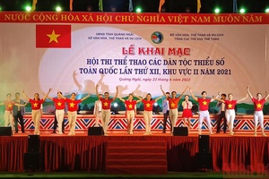 Khai mạc Hội thi Thể thao các dân tộc thiểu số toàn quốc lần thứ 12 (khu vực II)