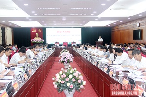 Hội nghị cán bộ chủ chốt toàn tỉnh