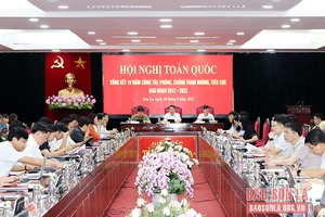 Hội nghị toàn quốc tổng kết 10 năm  phòng, chống tham nhũng, tiêu cực