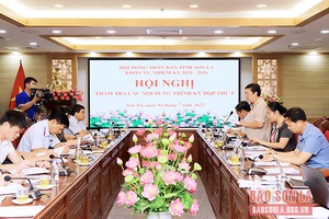 Thẩm tra nội dung trình Kỳ họp thứ 5, HĐND tỉnh khóa XV