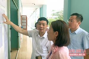 Kiểm tra chuẩn bị Kỳ thi tốt nghiệp THPT tại huyện Mường La