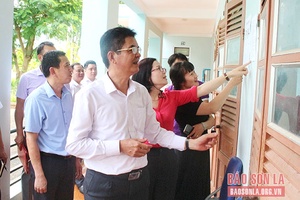 Kiểm tra chuẩn bị Kỳ thi tốt nghiệp THPT tại Quỳnh Nhai