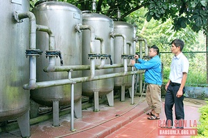 Hướng tới tiêu chí nước sạch trong sinh hoạt