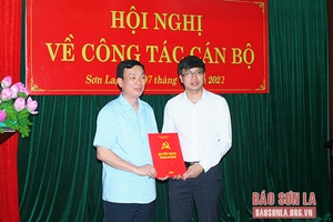 Hội nghị công bố quyết định bổ nhiệm cán bộ
