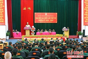 Đại hội Hội Cựu chiến binh huyện Quỳnh Nhai lần thứ VII