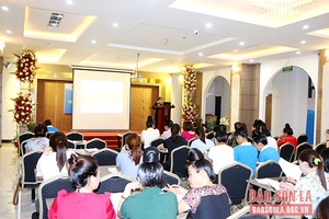 Tập huấn công tác vận động phụ nữ dân tộc, tôn giáo năm 2022