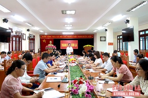 Chủ tịch UBND Thành phố làm việc với UBND phường Chiềng Lề và Tô Hiệu