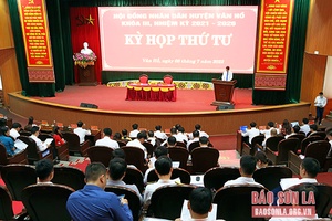 Kỳ họp thứ tư, HĐND huyện Vân Hồ khóa III