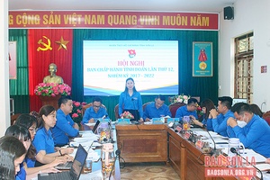 Hội nghị Ban Chấp hành Tỉnh đoàn lần thứ 12, nhiệm kỳ 2017-2022