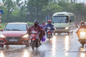 Từ ngày 11-12/7, nhiều khu vực ở Tây Nguyên và Nam Bộ có mưa rất to