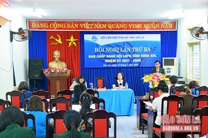 Hội nghị Ban Chấp hành Hội LHPN tỉnh lần thứ 3