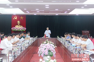 Ban Thường vụ Tỉnh ủy thảo luận và quyết định một số nội dung theo thẩm quyền