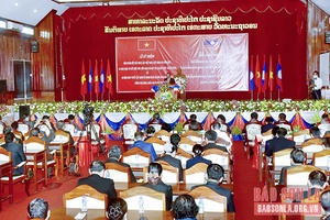 Đoàn đại biểu cấp cao tỉnh Sơn La dự Lễ kỷ niệm 60 năm Ngày thiết lập quan hệ ngoại giao, 45 năm Ngày ký Hiệp ước Hữu nghị và hợp tác Việt Nam - Lào 