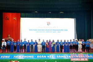 Đại hội đại biểu Đoàn TNCS Hồ Chí Minh huyện Mộc Châu lần thứ XXI