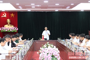 Ban Thường vụ Tỉnh ủy họp thảo luận và quyết định một số nội dung theo quy định