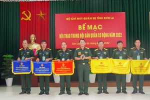 Hội thao Trung đội dân quân cơ động năm 2022