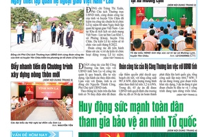 Báo Sơn La, thứ 2 ngày 08/8/2022