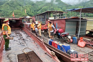 Bắc Yên đảm bảo an toàn giao thông đường thủy