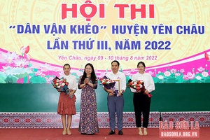 Hội thi “Dân vận khéo” huyện Yên Châu lần thứ III năm 2022