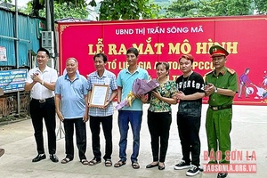 Ra mắt mô hình “Tổ liên gia an toàn phòng cháy, chữa cháy”