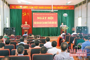 Ngày hội Toàn dân bảo vệ an ninh Tổ quốc huyện Mường La năm 2022