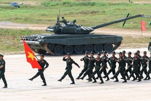 Đoàn Việt Nam tham dự khai mạc Army Games 2022