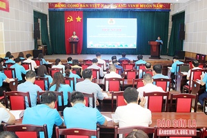 Tập huấn công tác tổ chức Đại hội Công đoàn các cấp, nhiệm kỳ 2023-2028