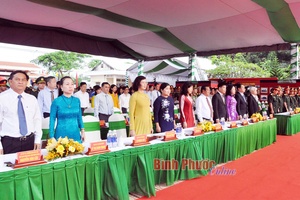 Long trọng kỷ niệm 50 năm chiến thắng Chốt chặn Tàu Ô