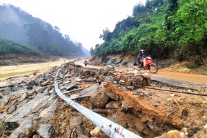 Ngày 26/8, Bắc Bộ mưa lớn, nguy cơ cao lũ quét, sạt lở đất ở vùng núi