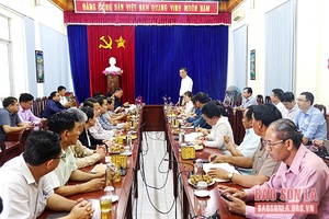 Đoàn công tác của 2 tỉnh Luông Pha Bang và Bò Kẹo trao đổi kinh nghiệm về sản xuất nông nghiệp với tỉnh Sơn La