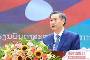 Diễn văn Kỷ niệm 60 năm Ngày thiết lập Quan hệ ngoại giao Việt Nam-Lào và 45 năm ký kết Hiệp ước Hữu nghị và Hợp tác  Việt Nam-Lào và đón nhận Bằng xếp hạng di tích quốc gia đặc biệt Khu di tích lịch sử cách mạng Việt Nam - Lào