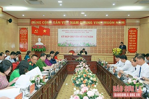 Kỳ họp chuyên đề thứ Năm, HĐND huyện Mộc Châu khoá XXI