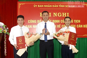 Hội nghị công bố quyết định về công tác cán bộ