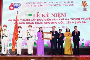Học viện Báo chí và Tuyên truyền kỷ niệm 60 năm thành lập