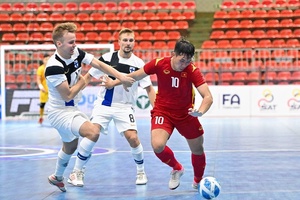 Đội tuyển futsal Việt Nam bị lội ngược dòng trước Phần Lan