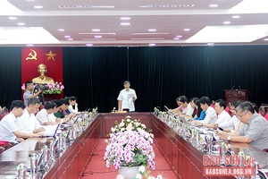 Ban Thường vụ Tỉnh ủy thảo luận và quyết định một số nội dung theo thẩm quyền