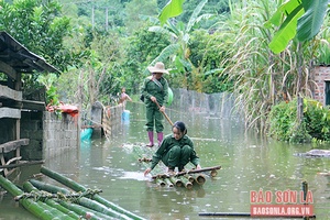 Sớm có giải pháp khắc phục tình trạng ngập úng bản Giáng