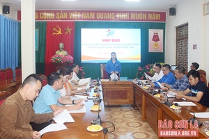 Họp báo tuyên truyền Đại hội đại biểu Đoàn TNCS Hồ Chí Minh tỉnh Sơn La lần thứ XIII