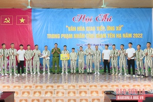 Hội thi văn hóa giao tiếp, ứng xử trong phạm nhân