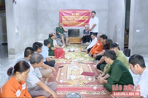 Trao nhà nghĩa tình đồng đội tại huyện Phù Yên
