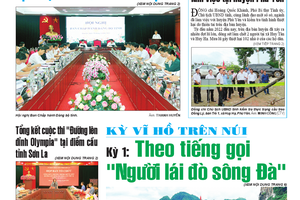 Báo Sơn La, thứ 2 ngày 03/10/2022